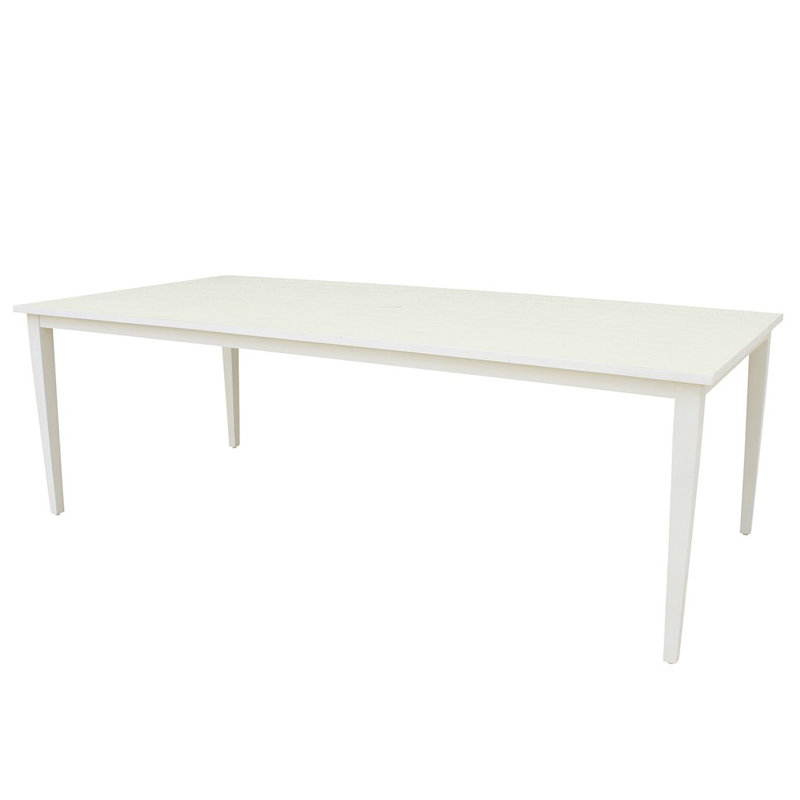 Tribeca Outdoor Dining Table, White