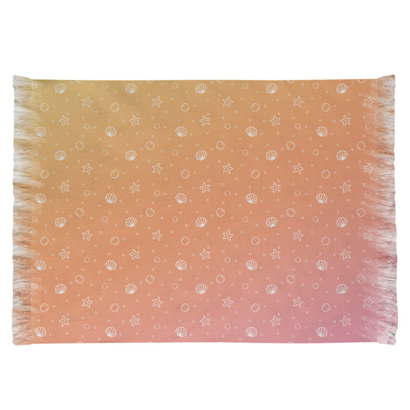 Tapis zone orange coquillage Mcguigan, Non