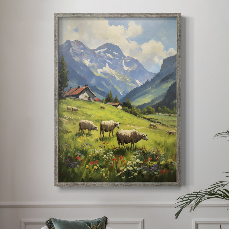 ANIMALS Series CECX, reproduction encadrée - bois massif, H 11 po x l 9 po