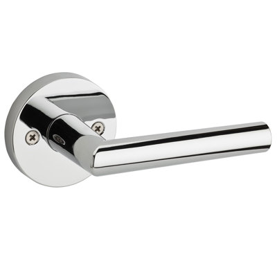 Milan Passage Door Lever with Round Rosette