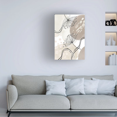 Art sur toile 3, bolognaise, beige