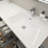 Single Bathroom Vanity with Acrylic Top-1374664428