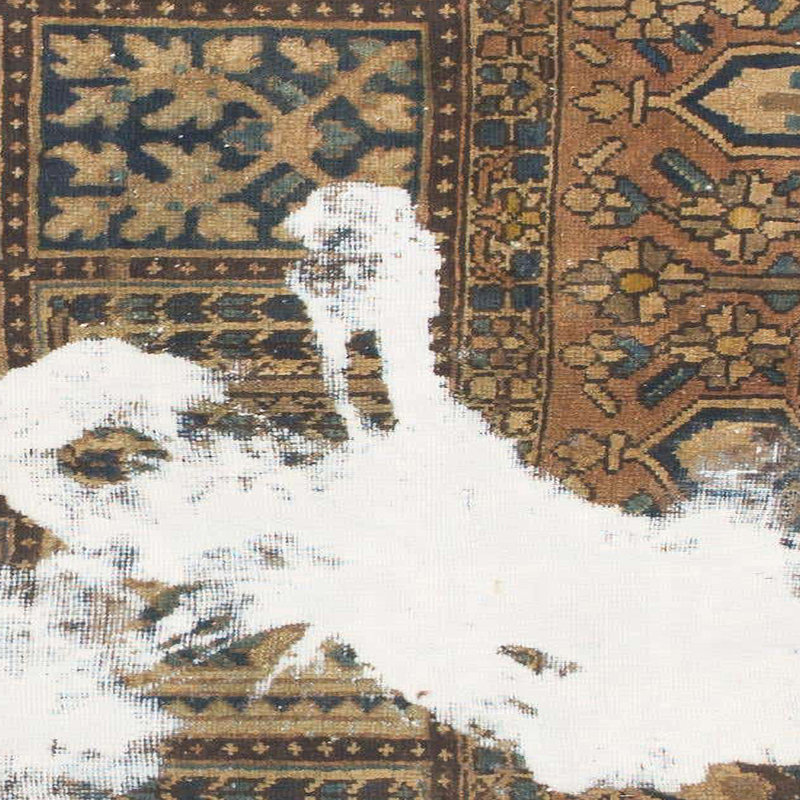 Abstract Indoor Rug, Square 3'