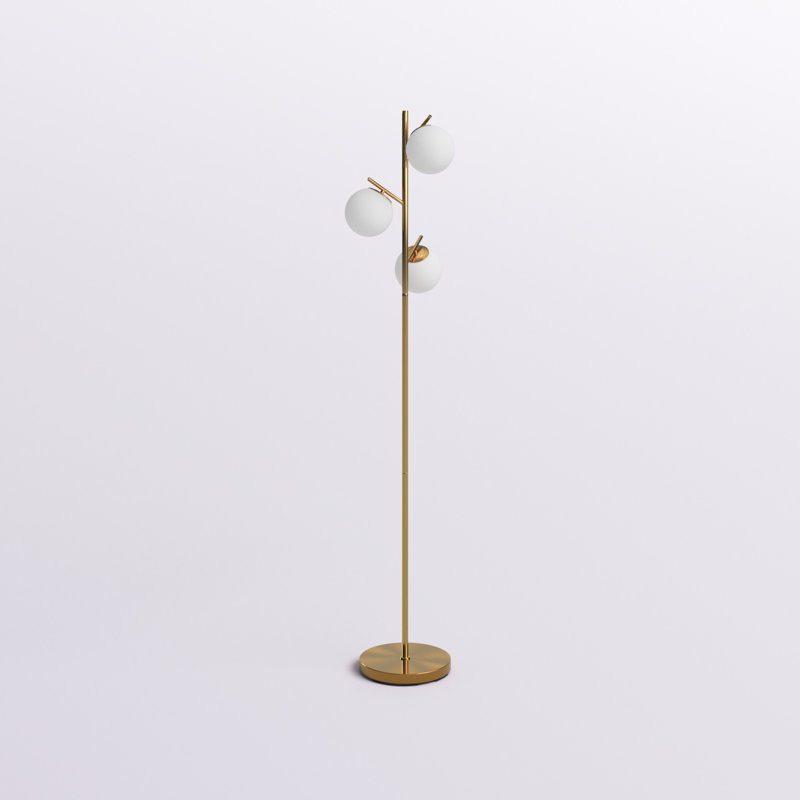 Willenhall 66.5'' Golden Tree Floor Lamp