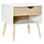 Glostrup 50 cm W Particle Board Bedside Table