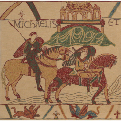  Bayeux Mont St. Michel I Pillow Cover