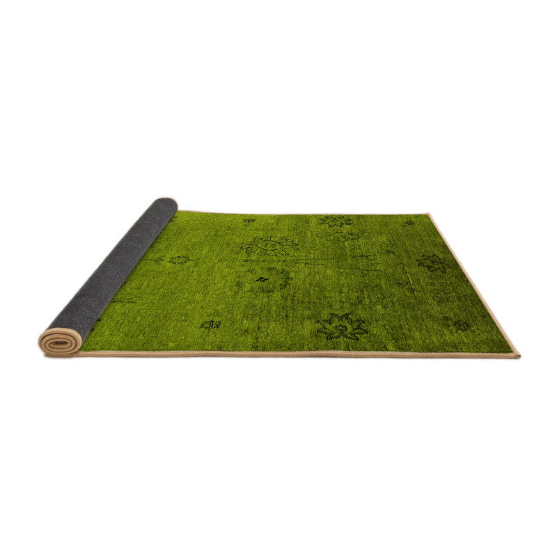 Tapis jaunes modernes Mid-Century 2679