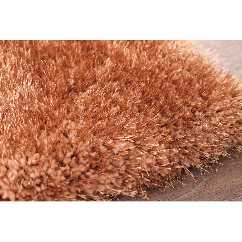 Lerch Solid Colour Shag Area Rug, Rectangle 80 x 150cm
