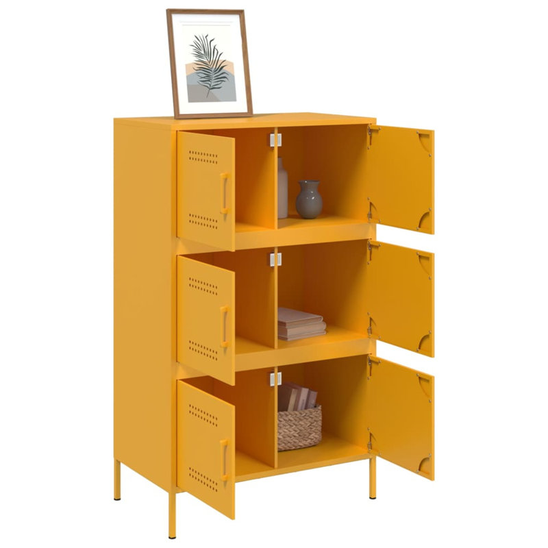 Accent Cabinet, Mustard yellow