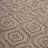 NAAR Guros Collection 4X6 Mocha / Geometric Indoor/ Outdoor Area Rug