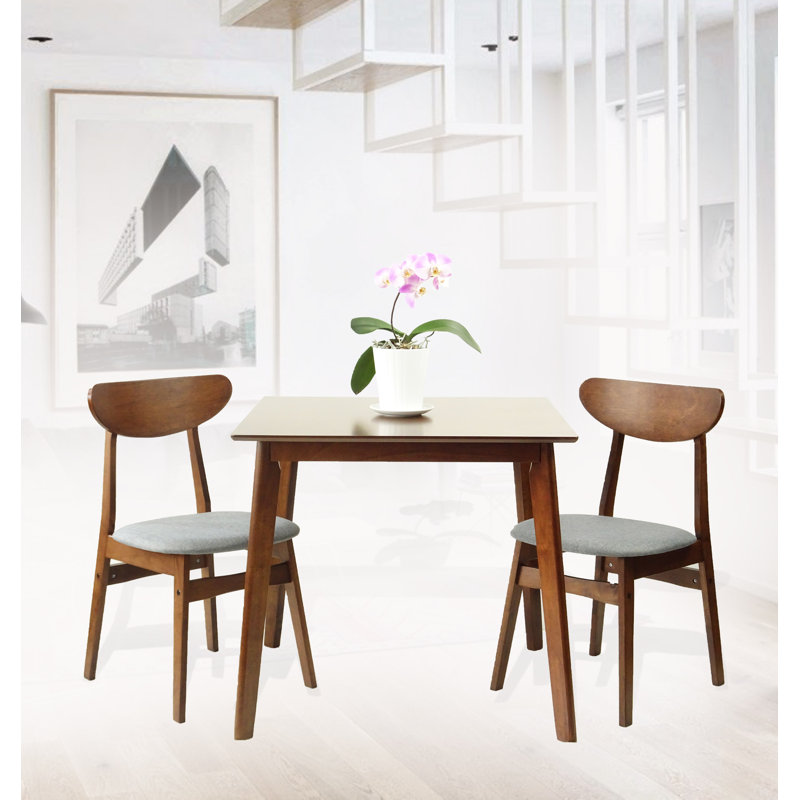 Clemente Collett 31.5" Dining Table, Brown