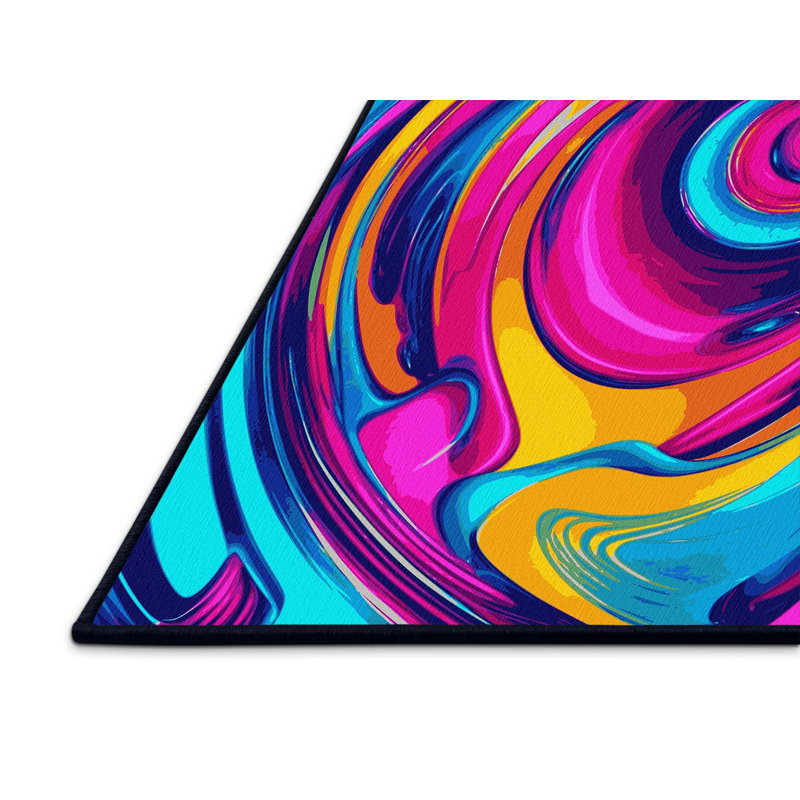 Hypno Tide Rug, Square 7'