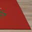 Tapis intérieur / extérieur en polyester tissé à la machine Gruenloh - rouge / vert-334568832