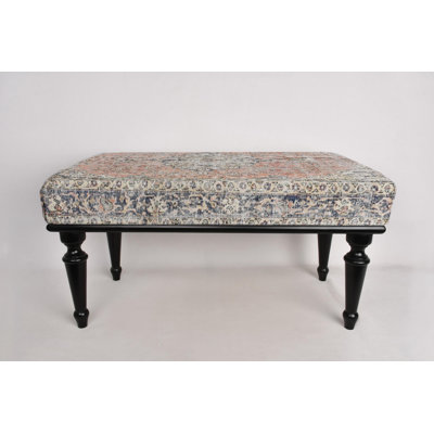 Footstool Bench, Ottoman Bench, Bohemian Bench, Upholstered Bench, Turkish Rug Bench, Kilim Bench, Home Decor Bench, Handmade Bench