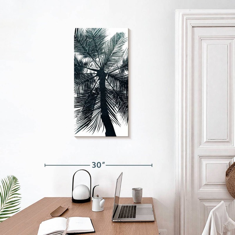 Palmier de Miami Beach, H 30 po x l 15 po