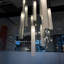 Rainfall 11 Frosted White & Grey Glass Pendants Chandelier-1156822090-1156822095