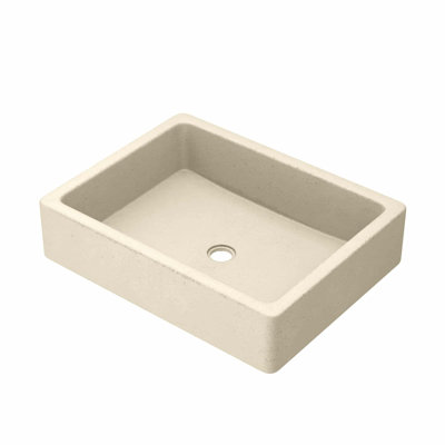 NativeStone Nipomo Dual-Mount Concrete Sink