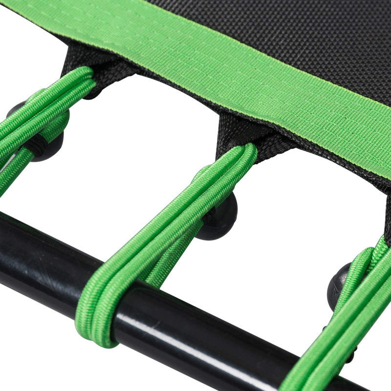 Ringwood Freeport Park ft Octagon Fitness Trampoline with Handlebar, Green