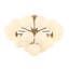 Lustre convertible 19 lumières Lunara