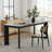 33.5"W×30"H Wood Dining Table Kitchen Table with 4 Legs-39408989-39408986