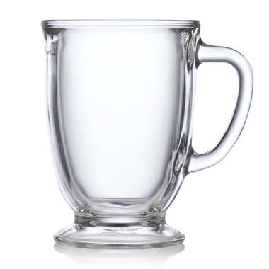 JoyJolt® 17oz. Classic Can Shaped Tumbler Drinking Glass Cups, 6ct