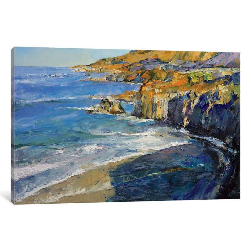 Big Sur, California by Michael Creese - No Frame Painting on Canvas, 66.04 cm H x 45.72 cm W x 1.91 cm D