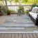 Malchow Washable Striped Indoor / Outdoor Rug