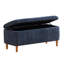 Polyester Upholstered Storage Bench-360598654