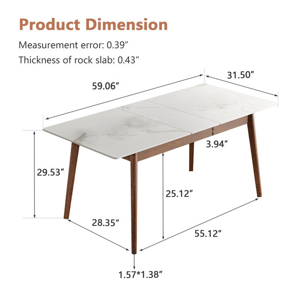 Dimensions du produit