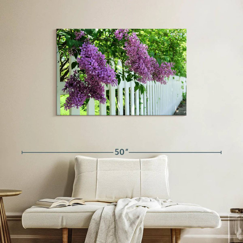 Clôture Harnek lilas, H 26 po x l 39 po