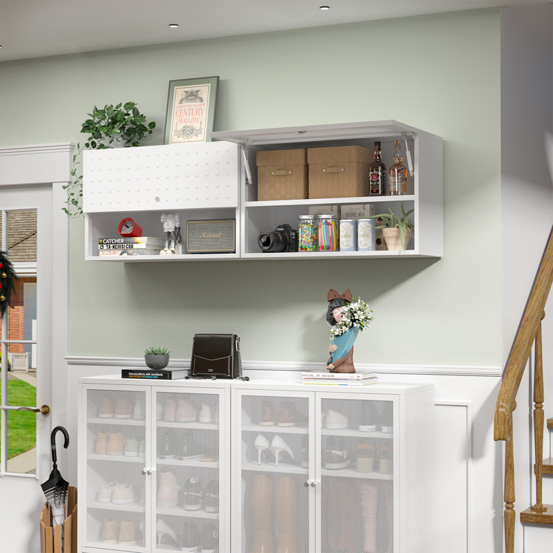 Metal Storage System, White