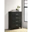 Structure de lit double - Commode - Miroir - Commode - Table de chevet-2034910859