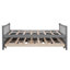 Elegant Grey Twin Daybed With Trundle And Practical Guest Room Drawers In