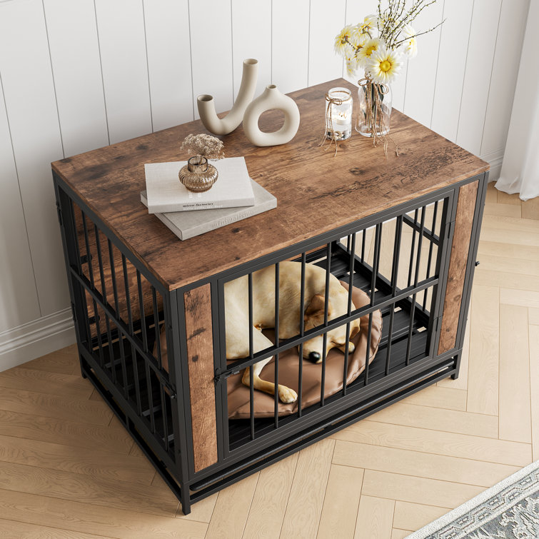 Tucker Murphy Pet™ 47.24”W Big Furniture Style Wooden Dog Crate