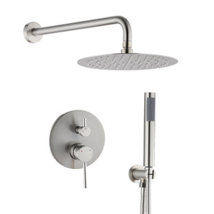 Système de douche complet avec valve brute