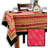 Cotton Geometric Print Hand Block Printed Tablecloth Collection-104701641