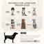 Dog Sofa with Legs Water-Resistant Fabric for Large Medium Dogs - Grey