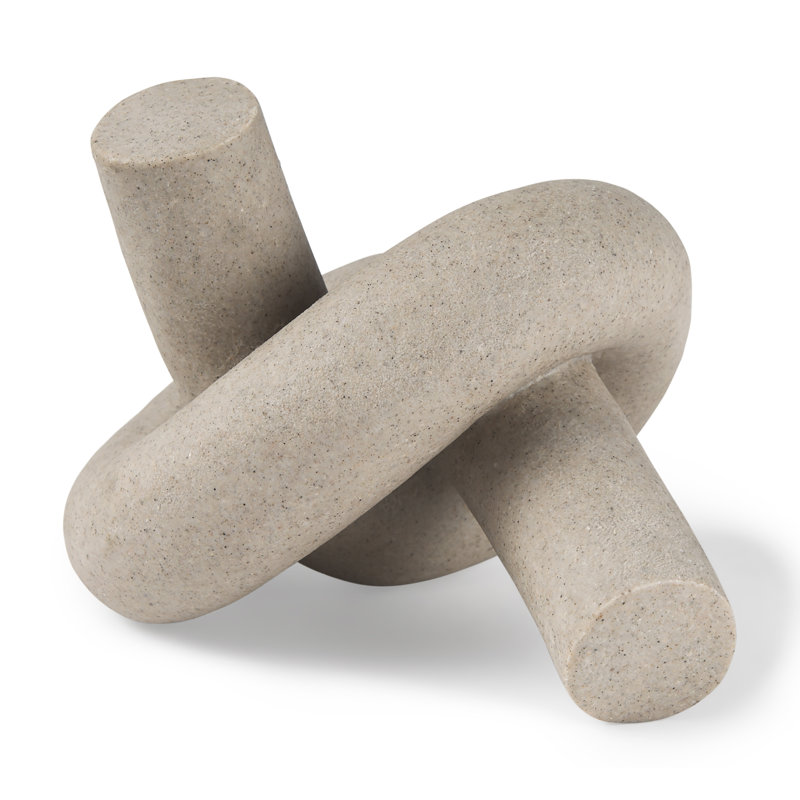 Sculpture Artiana, H 7,5 po x l 12 po x P 10,5 po, Grès