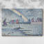 Scène de port avec arc-en-ciel - Paul Signac-Toile tendue avec châssis-1899-1002189711