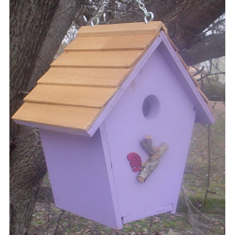 Maison d'oiseaux 11 po x 9 po x 9 po Meghrig