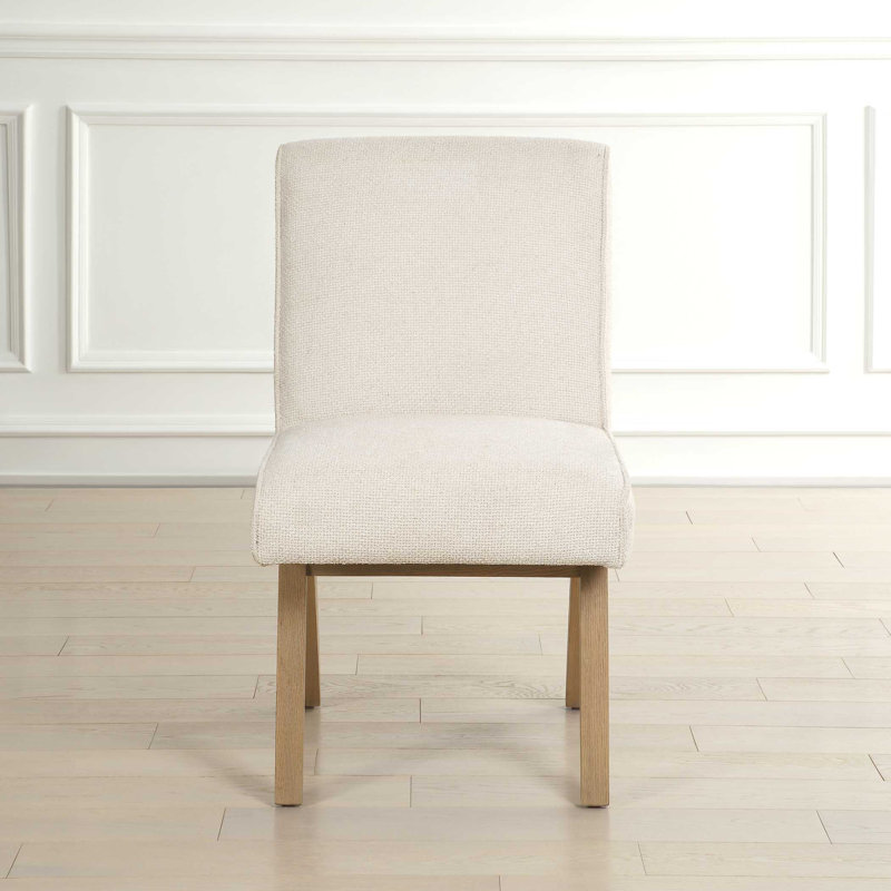Uttermost Blakely White Armless Dining Chair