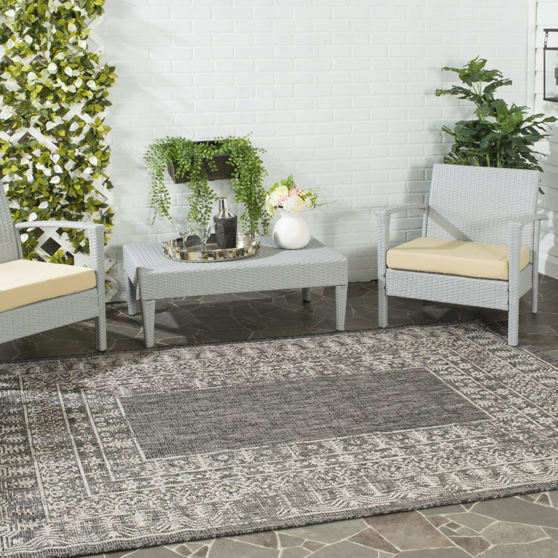 Anjellica Performance Geometric Rug, Rectangle 8' x 11'