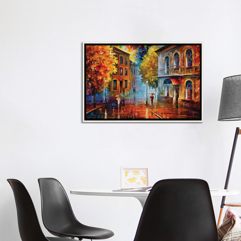 Etude In Red - Wall Art Print - Canvas, 40" H x 60" W, Framed Print without Mat, Brown