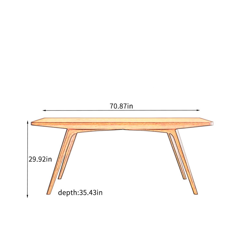 Riobe, 29.92”H x 70.87”L x 35.43”W