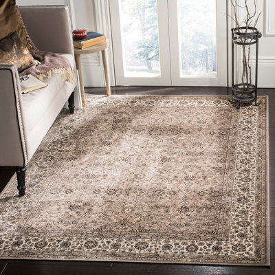 Carolus Oriental Taupe Area Rug