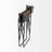 Sambac 18'' H Metal Folding Arm Chair-1456553689