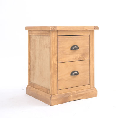 Sarkar 45cm W Plywood / Laminate Board Bedside Table
