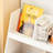2-Tier Open Bookcase with Feet 5 Cube Toy Storage Display Organizer-459915080