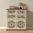 Vintage Elegant Solid Wood Accent Cabinet