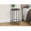 Table d'appoint, bout, rond, table d'appoint, petite, lampe, salon, chambre à coucher, table de chevet, contemporain-199699308
